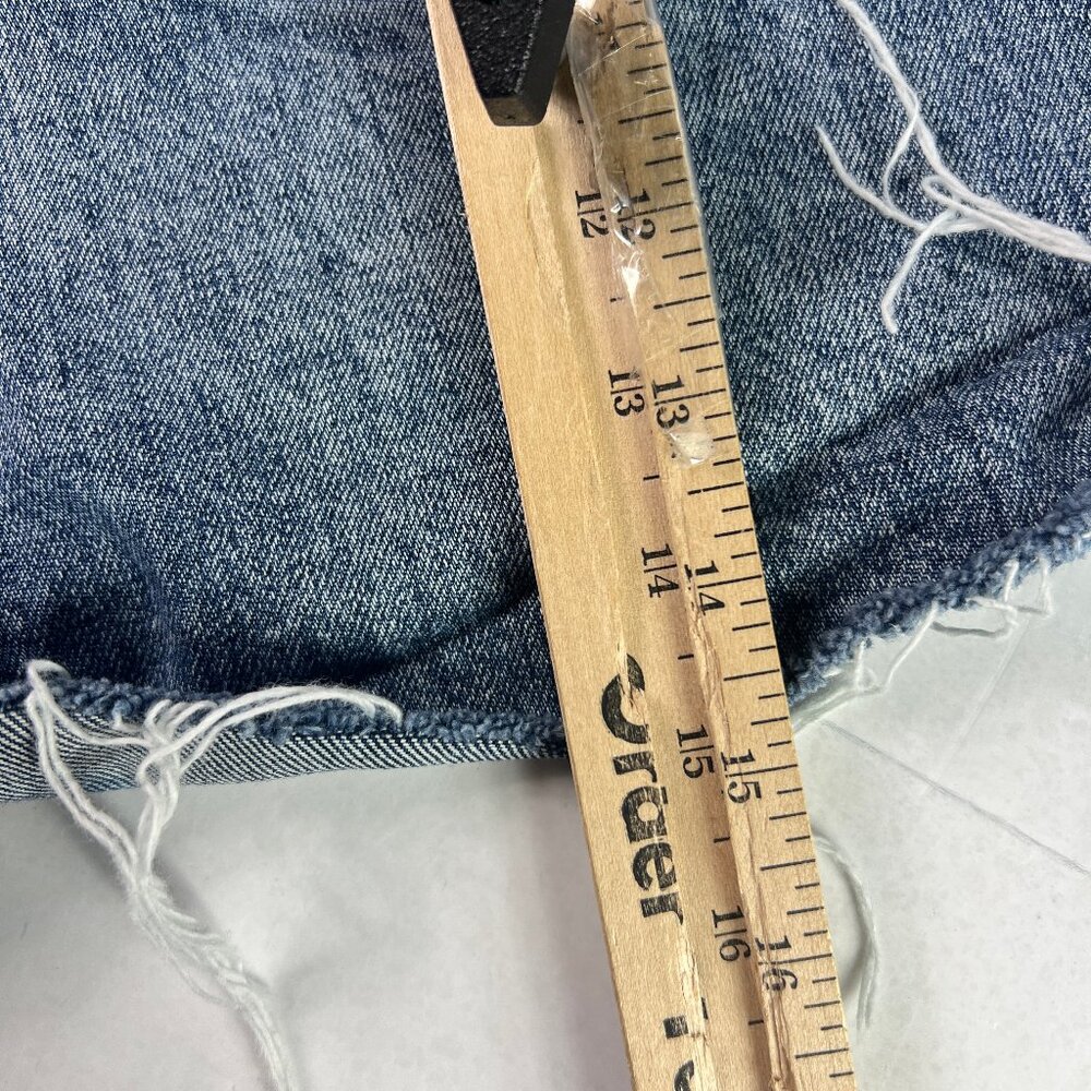 Kut From The Kloth Jean Short Women 36* Taylor High Rise Blue Denim Jorts Tag 14 - Picture 10 of 15